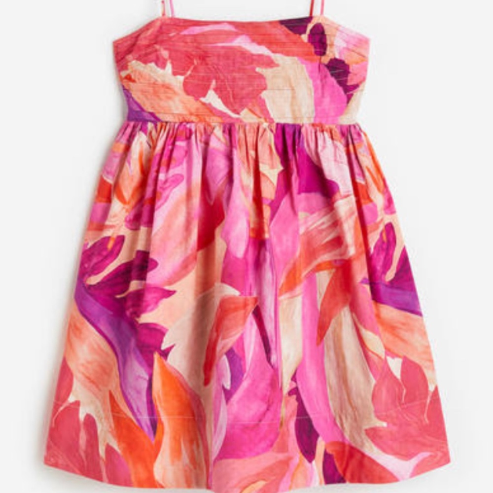 H&M Patterned Mini Dress